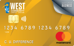 West Community business credit card