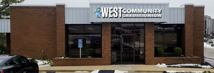West Community Credit Union at 840 Meramec Station Road in Twin Oaks